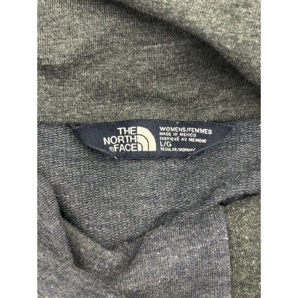 The North Face Womens Terry Funnel Neck Pullover Sweatshirt Size Large - Picture 3 of 12